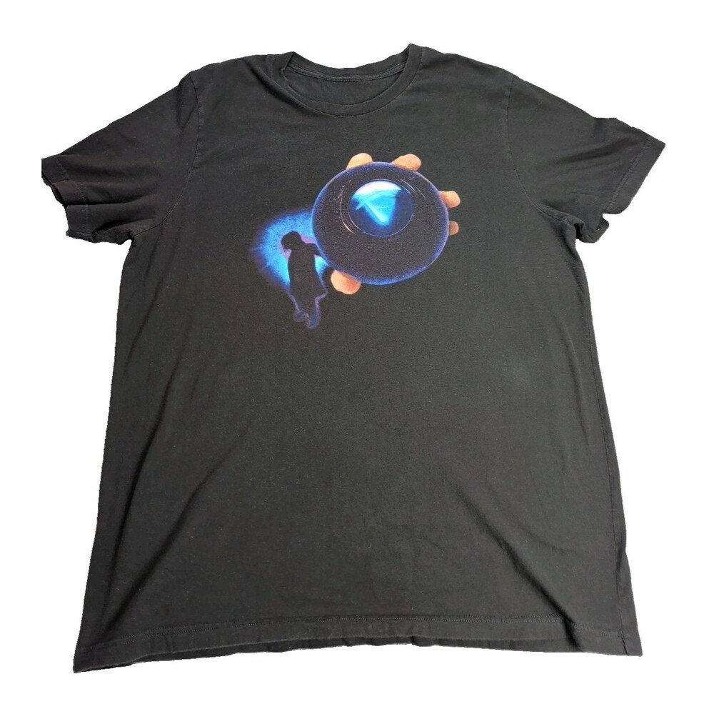 Djo Decide Black Shirt 2XL Mens Indie Rock Black Short Sleeve Crew Neck